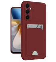 Galaxy M15 Kelvin Kartvizitli Silikon - Bordo