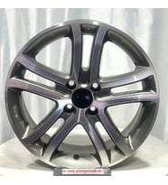 4 100 16 6.5 ET35 CH67.1 GUNMETAL DIAMOND SAVANNAH JANT