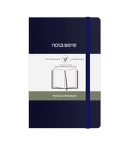 VICTORIA'S JOURNALS NOTE BENE 9236 CLASSIC NOTEBOOK SERT KAPAK 9x14cm 70gr.400 SYF. ÇİZGİLİ DEFTER L