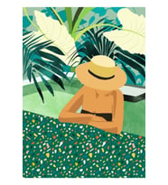 Chill #illustration #seyahat Tablo Ahşap Poster Dekoratif