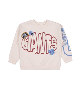 Civil Boys Gıants Baskılı -Etiketli 6-9 Yaş Sweatshirt - Bej