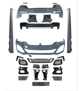 5 SERISI G30 2018-2020 IÇIN UYUMLU 2020+ FACELIFT M-TECH BODY KIT (FAR DEĞİŞİM GEREKTİRMEZ)