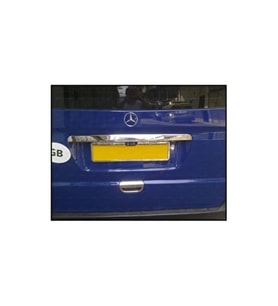 Mercedes Vito W639 Krom Bagaj Açma 3 Parça 2004-2014 Paslanmaz Çelik (Gümüş)