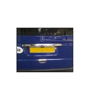 Mercedes Vito W639 Krom Bagaj Açma 3 Parça 2004-2014 Paslanmaz Çelik (Gümüş)