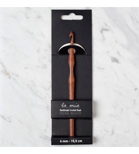 La Mia Rosewood 6 Mm 15.5 Cm Ahşap Yün Tığ