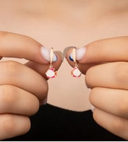 925 Ayar Gümüş Çocuk Balık Küpe