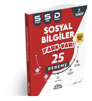 KORAY VAROL YAYINLARI 7.SINIF SOSYAL BİLGİLER 25'Lİ DENEME