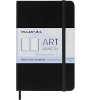 Moleskine Yaratıcı Not Defteri, Sulu Boya Not Defteri, Cep, A6, 200 G Sulu Boya Kağıdı, Sert Kapak, (Standart)