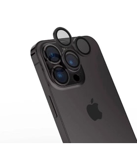 Apple iPhone 15 Pro Max Zore Safir CL-15 Parmak İzi Bırakmayan Anti-Reflective Kamera Lens Koruyucu