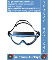#Gözlük Yetişkin Çocuk Sızdırmaz Buğu Önleyici UV Korumalı Lens Çok Şık Ayarlanabilir Yüzücü Gözlüğü