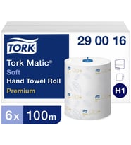 Tork Matic Hareketli Havlu Advanced 100 mt. x 6 Rulo, 21 cm., %100 Selüloz (290016)