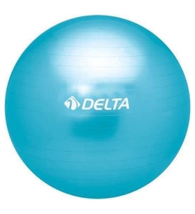 DELTA 65 cm Dura-Strong Deluxe Mavi Pilates Topu