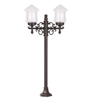 AVONNI BSU-68189-2BSY-M2 Siyah Boyalı Dış Mekan Aydınlatma E27 ABS Akrilik Cam 56x20cm
