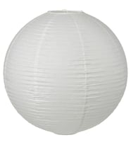 Sarkıt Lamba Abajur Başlığı, Beyaz, 45 cm, El Yapımı