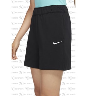 Nike Sportswear Jersey FW 22 Kadın Bol Kesim Şort (Siyah)