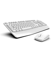 Turbox Workeys Office USB Kablosuz 2.4ghz Beyaz Multimedya Standart Q Kablosuz Klavye ve Mouse