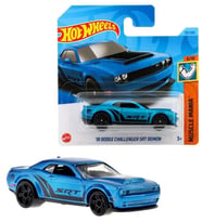 Hot Wheels - '18 Dodge Challenger SRT Demon Mavi (1/64)