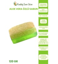 Kabak lifli Aloe vera özlü Sabun El Yapımı Doğal 120 gr