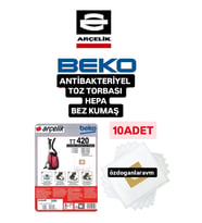 Arçelik Beko Toz Torbası 10 Adet