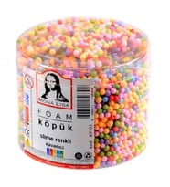Mona Lisa Slime İçin Köpük - Kavanozlu Silime İçin Strafor Renkli Köpük
