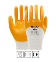 BEYBİ K40 SARI İS ELDİVENİ 10/XL