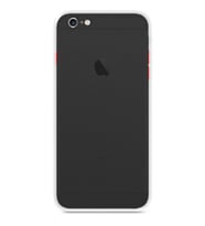 Apple iPhone 6 Plus Transparent Slim Case Siyah