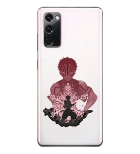 Samsung Galaxy S20 FE Uyumlu Demon Slayer Tasarımlı Şeffaf Telefon Kılıfı