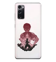 Samsung Galaxy S20 FE Uyumlu Demon Slayer Tasarımlı Şeffaf Telefon Kılıfı
