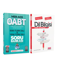 İndeks 2026 MEB AGS ÖABT Türk Dili ve Edebiyatı Eski Türk Dili ve Yeni Türk Dili ve AKM Dil Bilgisi Soru Bankası Seti 2 Kitap