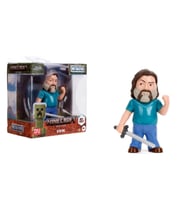 Jada Minecraft Film Figürleri Steve 6.5 cm Boyunda, Die-Cast Metal, Pop-Culture Tasarımlı Lisanslı K