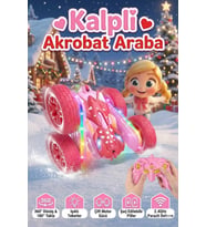 Uzaktan Kumandalı Işıklı Akrobat Araba 360 Derece Takla Atan Duman Püskürten Şarjlı Oyuncak Araba