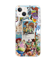 Iphone 14 Uyumlu Toy Story Tasarımlı Şeffaf Telefon Kılıfı