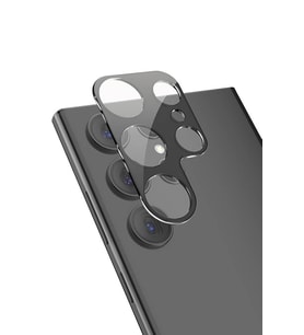 Galaxy S24 Ultra 3D Kamera Koruyucu Cam (Siyah)