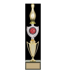 ODAK KUPA - Figürlü Kupalar - Bowling / Pin Figürlü Kupalar FG-042 C - 43 cm