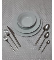 KARDELEN çubuk ( 10 mm ) bıçaklı  12 kişilik 72 parça kaşık çatal bıçak set