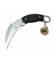 Gear Kargo X 0485 Tırtıklı Karambit Outdoor Bıçak 20 Cm - Kılıflı