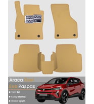 RENAULT CAPTUR 3 (2024-2025) Uyumlu EVA Paspas Tam Set–Araca Özel,Oto Paspas