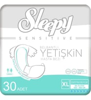 Sleepy Yetişkin Hasta Bezi Bel Bantlı XL - Extra Large - Ekstra Large 30 Adet