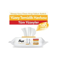 Sleepy 100 Lü Yüzey Temizlik Havlusu Arap Sabunlu