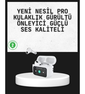 Akıllı Sensörlü Su Geçirmez Bluetooth Kulaklık Güçlü Batarya ve Bass
