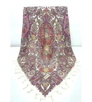 Sökme Boncuklu Pamuk Yazma - 05498 (Krem)