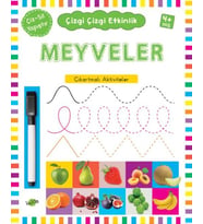 Çizgi Çizgi Etkinlik- Meyveler (4+ Yaş)