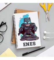 Batman Marvel Defteri Kişiye Özel
