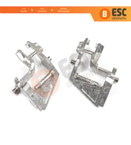 Mercedes W169 W245 için Ön veya Arka Dış Kapı Kolu Montaj Destek Braket Kelepçe Seti A1697600234 A1697660501
