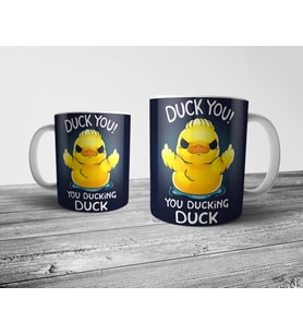 Pixxa Duck You! - Ördektir! Kupa Bardak Model 2