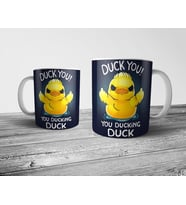 Pixxa Duck You! - Ördektir! Kupa Bardak Model 2