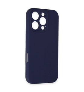 Apple İphone 16 Pro Kılıf First Silikon - Lacivert