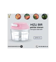 House Ipli El Rondosu Karışık Renk Kırmızı
