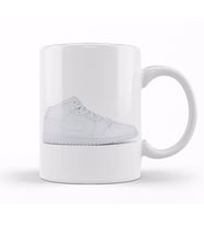 Jordan 1 Mid Gs White Kupa Bardak Porselen