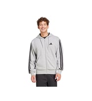 Adidas M 3S Ft Fz Hd Erkek Günlük Ceket JE6338Gri